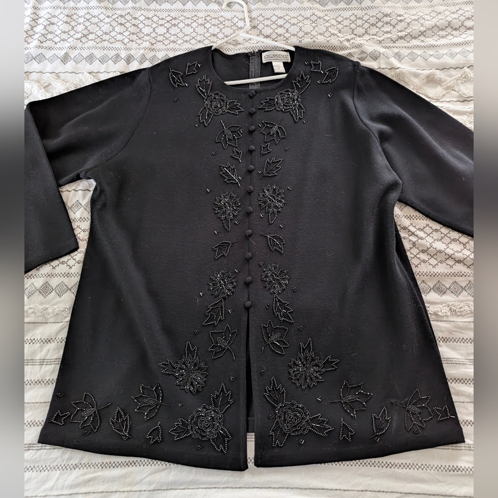 Jon Lawrence LTD Embroidered Button-Up Jacket